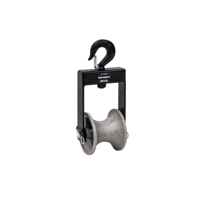 POLEA DE GANCHO, ALUMINIO 6" DIÁM. SHS6