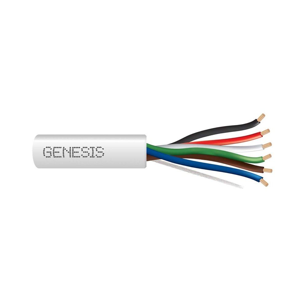 Cable Multiconductor No Blindado, Plenum 18 AWG 19 hilos — Natural, 1000 pies