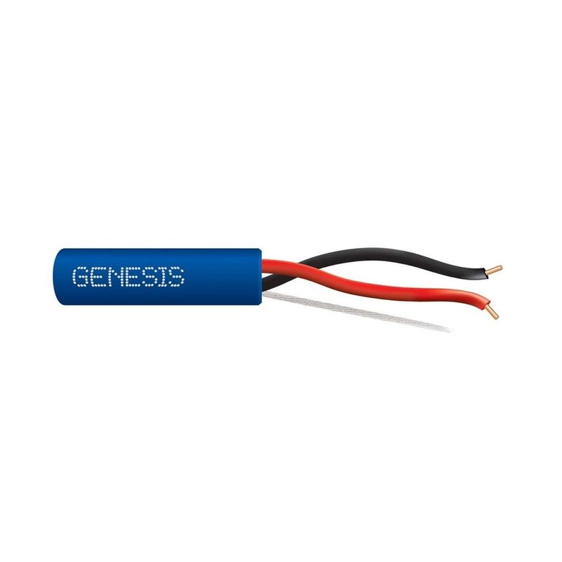 Cable 16 sólido Cobre 2/C N/S CMR/CL3R/FPLR PVC Azul GEN 1000 pies