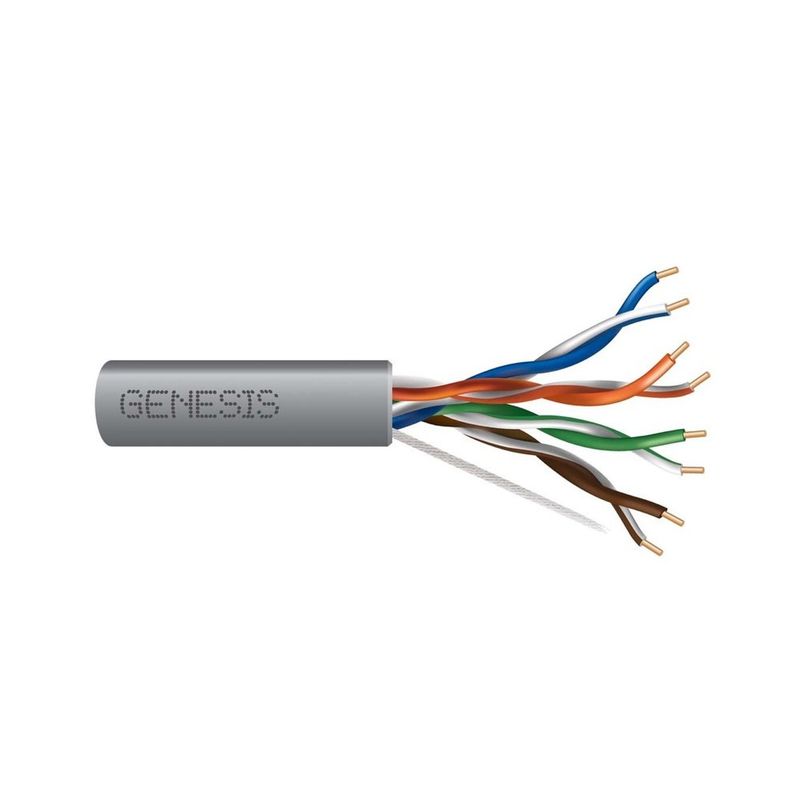 Cable 24/4PR CAT5E CMP/FT6 1000PB GRY GEN