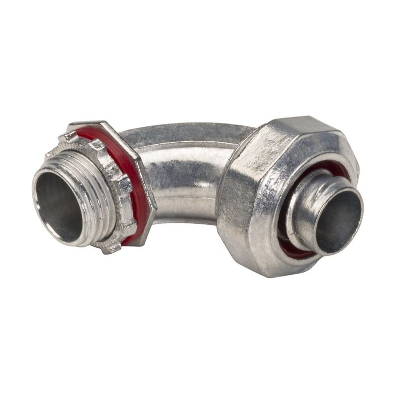 Conector hermético a líquidos (Liquidtight) de 3/4" a 90°