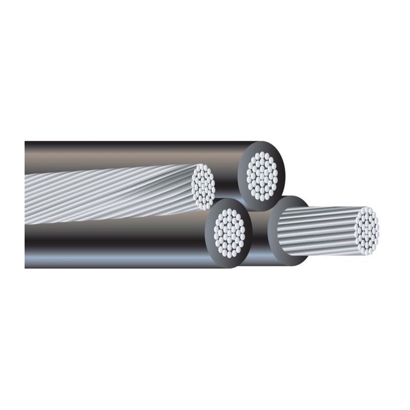 Cable 1/0 cableado Aluminio 600VOH QX CRIOLLO/XLPE/PHASE ID 1200 pies