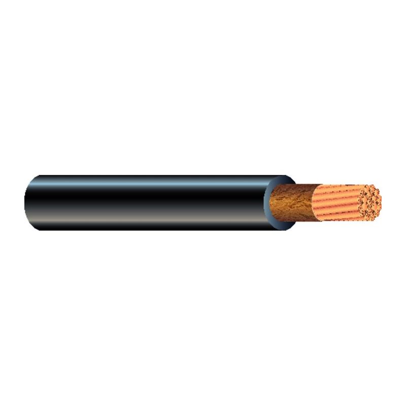Cable No-UL 4 AWG 385 hilos — Verde, 500 pies