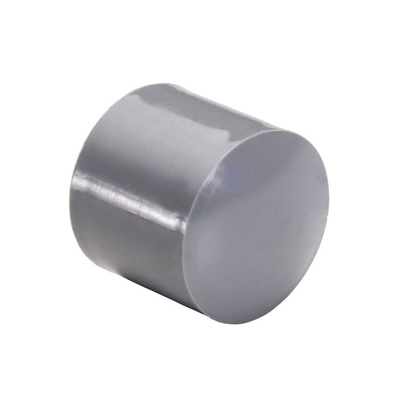 TAPÓN TERMINAL DE PVC DE 1-1/2"