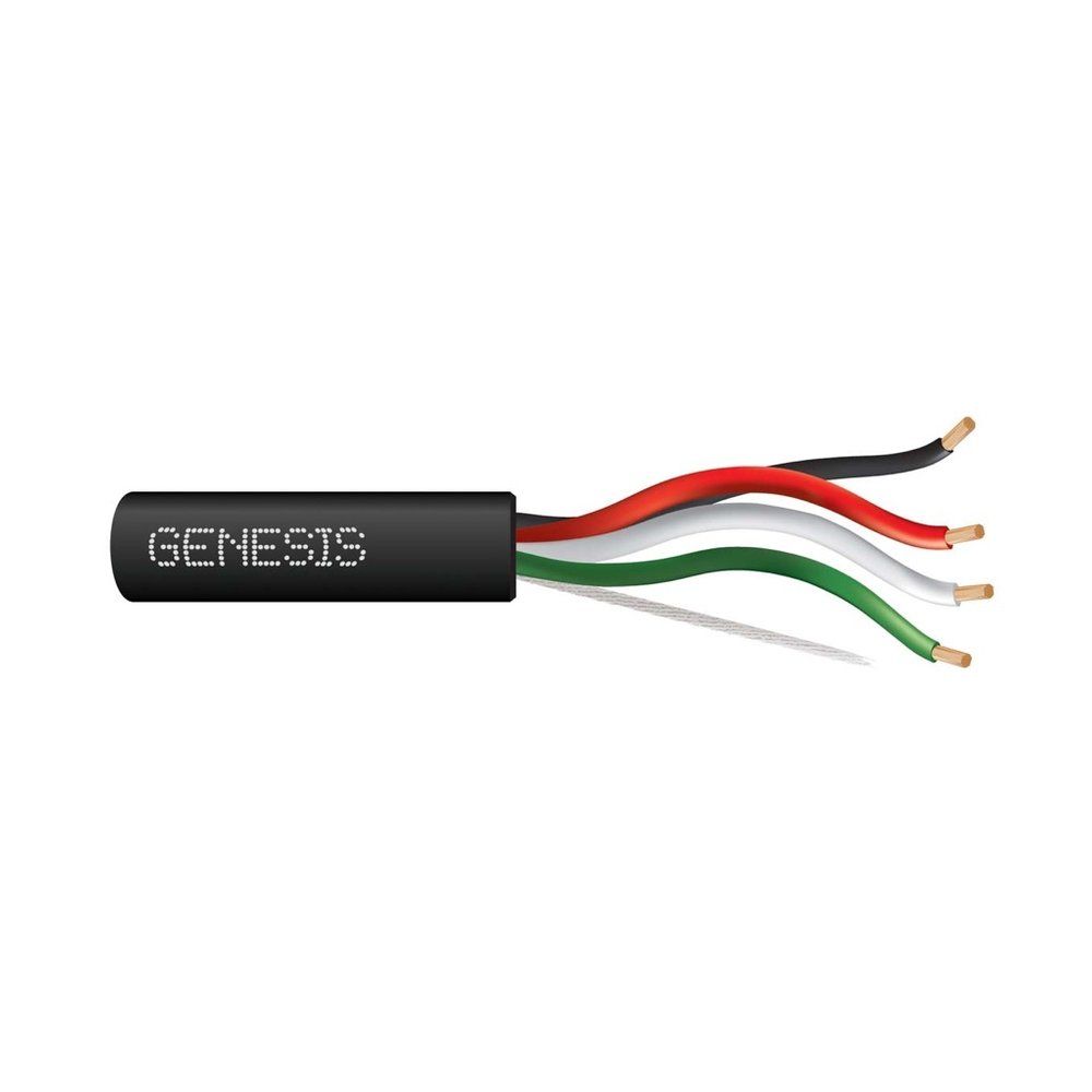 Audacious Sound Cable®, Enterramiento Directo 14 AWG 105 hilos — Negro, 500 pies
