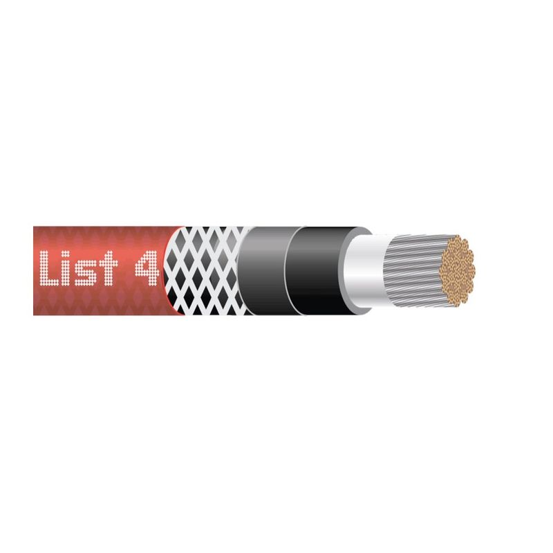 Alambre y cable de energía para telecomunicaciones TELCOFLEX® L4 1/0 AWG 266 hilos — Azul, 2000 pies