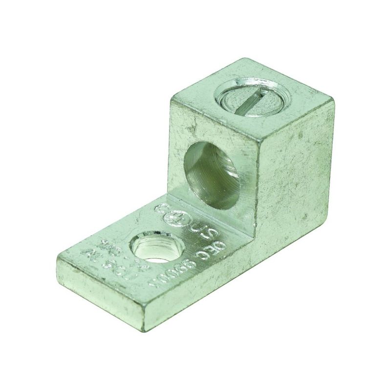 ZAPATA MECÁNICA, 1 CONDUCTOR, DOBLE CLASIFICACIÓN, ALUMINIO, #14-1/0 AWG, 1 PZA