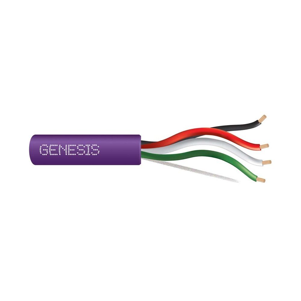Cable Multiconductor No Blindado, Plenum 18 AWG 19 hilos — Morado, 1000 pies