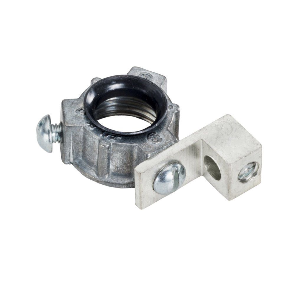 BOQUILLA CON TORNILLO DE TIERRA AISLADA Y ZAPATA DE ALUMINIO 3-1/2"