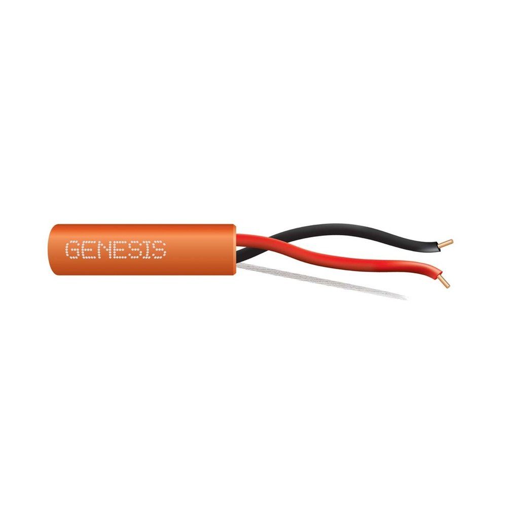 Cable 14 sólido Cobre 2/C N/S CL3P/FPLP PVC-LS Naranja GEN 1000 pies