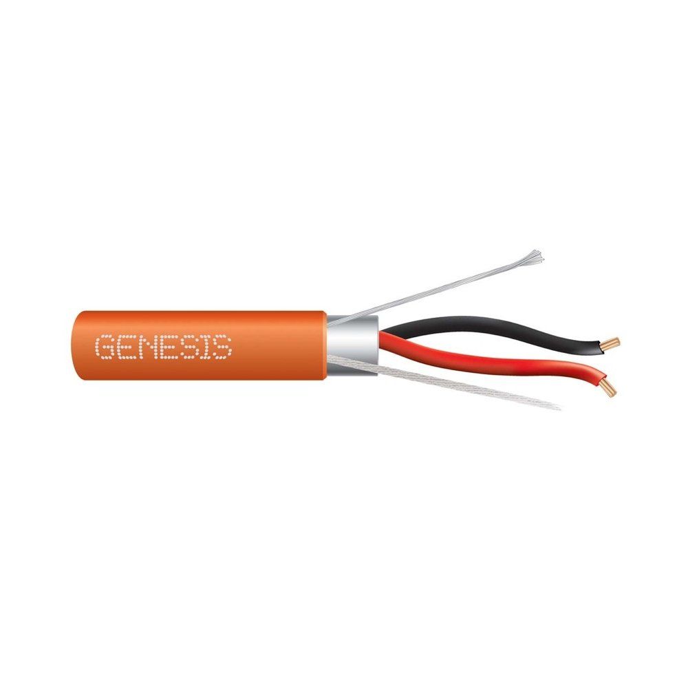 Cable Multiconductor Blindado, Plenum 22 AWG 7 hilos — Naranja, 1000 pies