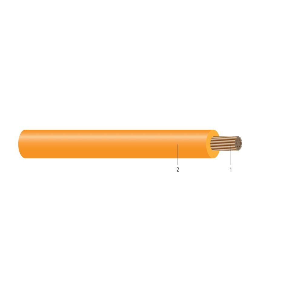 Cable Southwire® RenewaFLEX™ Cables de Potencia para Sistemas de Almacenamiento de Energía con Baterías 1/0 AWG 1064 hilos — Naranja, 2500 pies