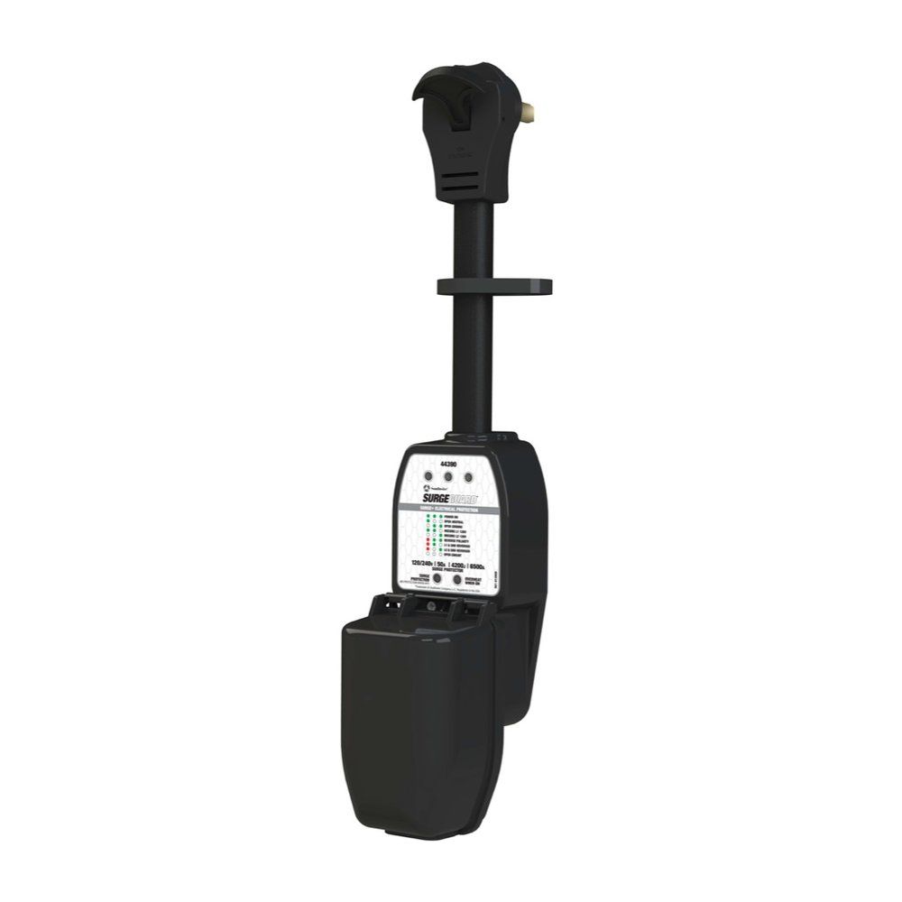 PROTECTOR SURGE GUARD PORTÁTIL 50A CON CUBIERTA, 50A 240V