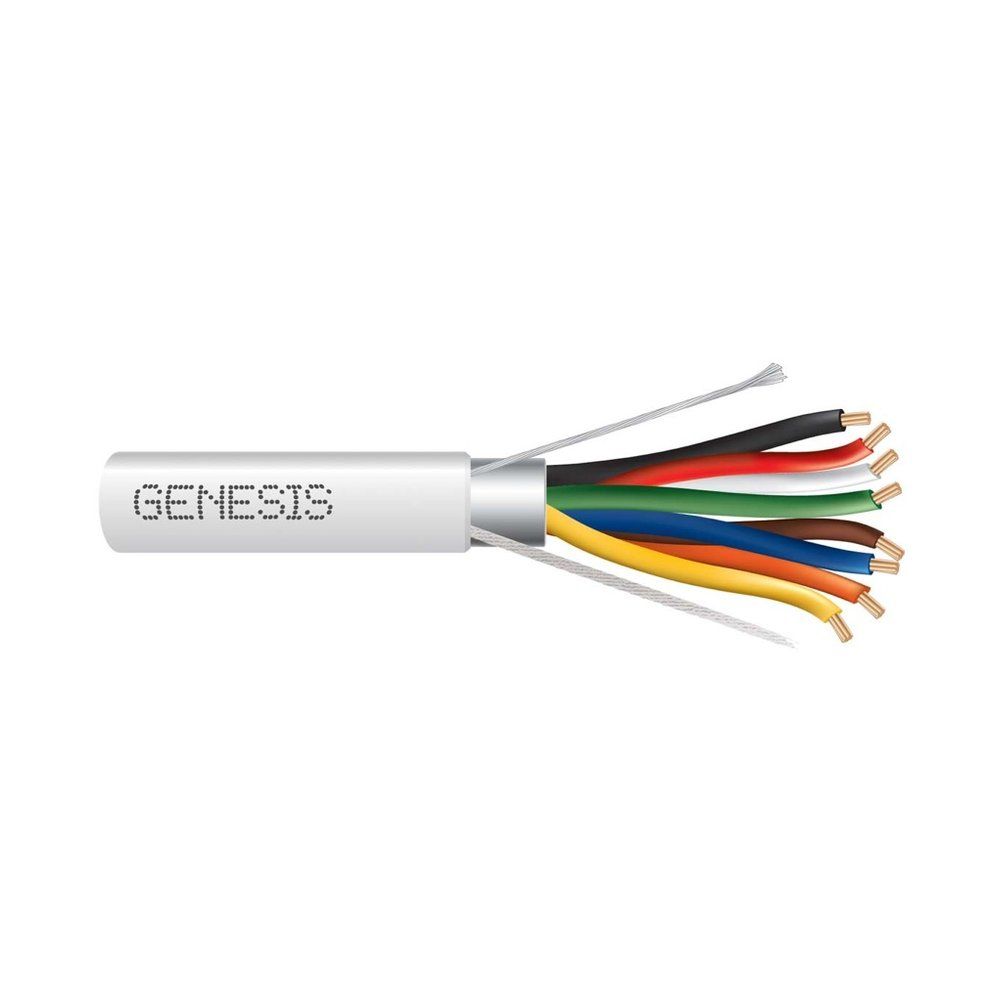 Cable Multiconductor Blindado, Plenum 22 AWG 7 hilos — Natural, 1000 pies