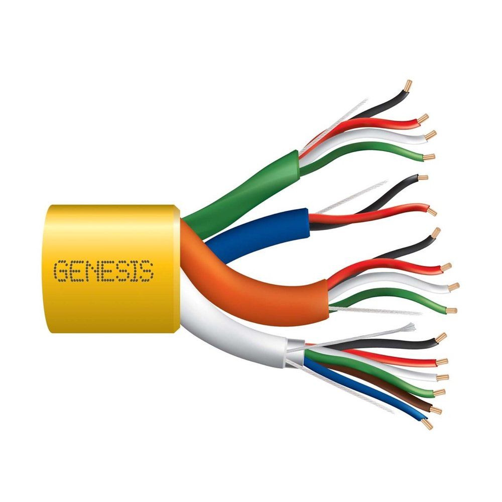 Cable 18(4)+22(2+4+6)1S CL3R/FPLR/CMR Amarillo GENESIS ACCESS CONTROL OAJ 1000 pies