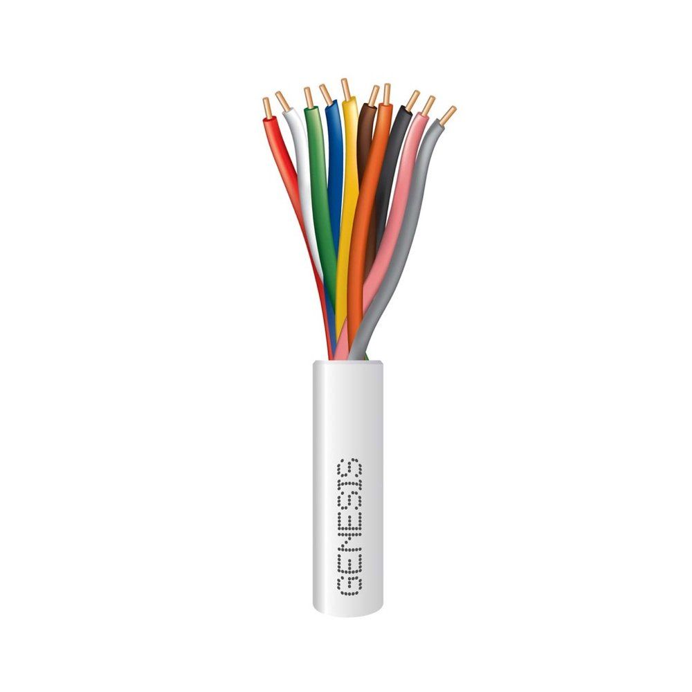 Cable 18 sólido 10/C Cobre T-STAT CL3P Natural GEN 250 pies