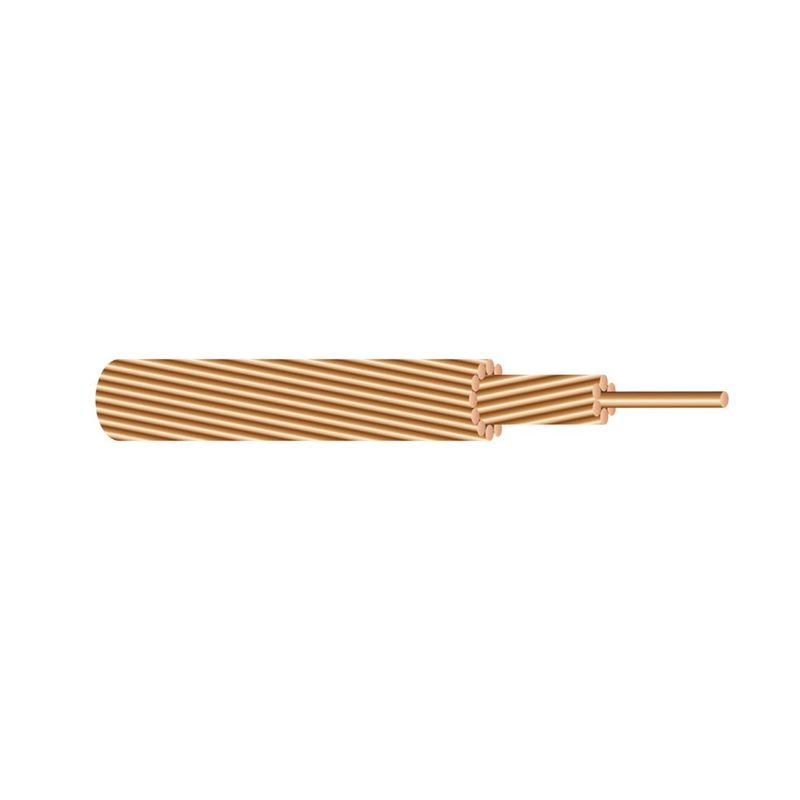 Cable 161.98 MILS (6 AWG SOL) Cobre SD 15 pies