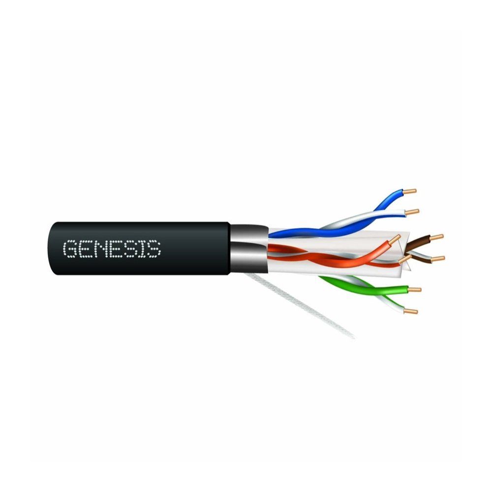 Cable 23/4PR CAT6A CMR/FT4 1000PB BLK GEN