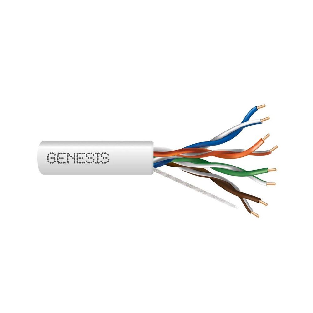 Cable 23/4PR CAT6 CMP/FT6 1000PB WHT GEN