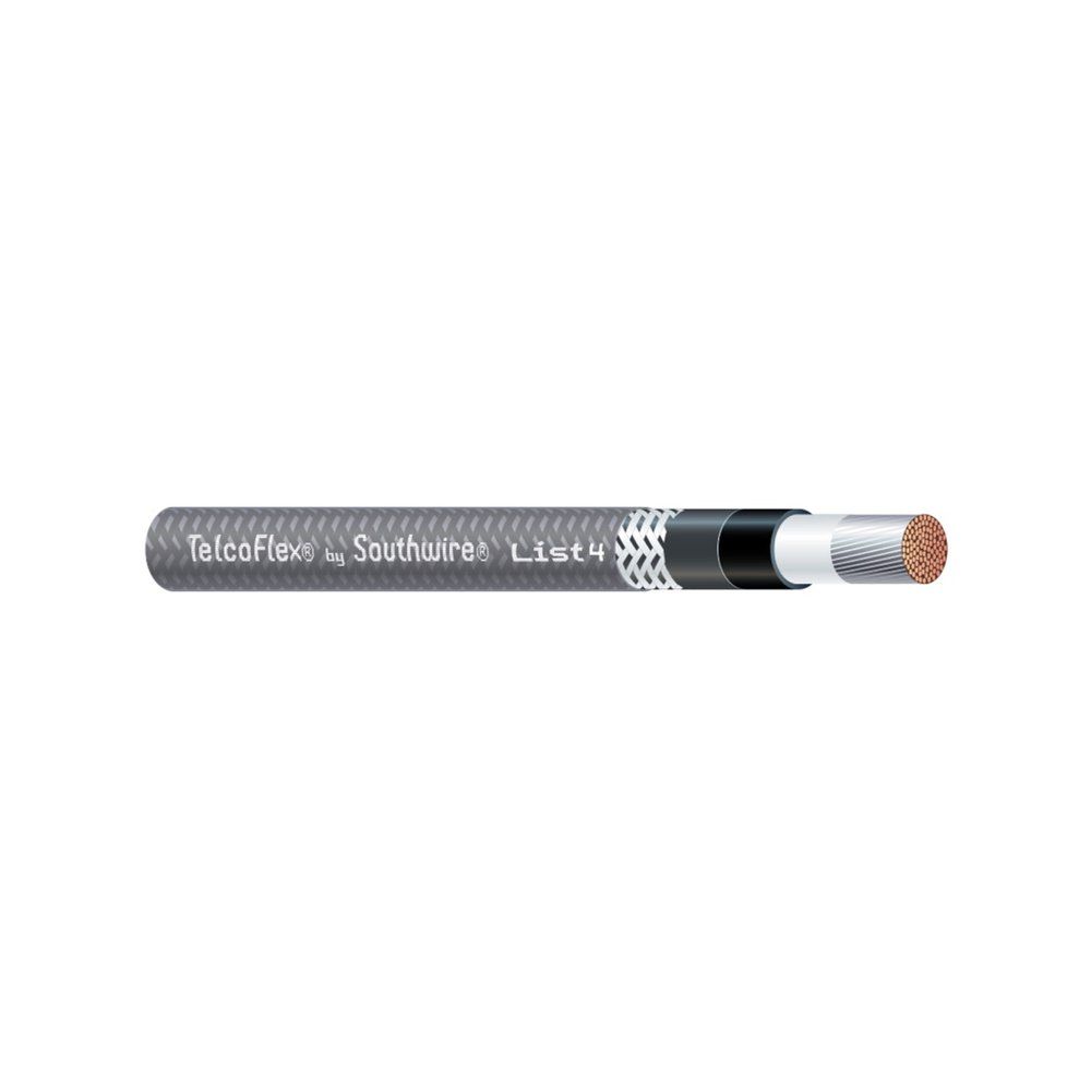 Alambre y cable de energía para telecomunicaciones TELCOFLEX® L3 350 KCMIL 37 hilos — Gris, 2000 pies