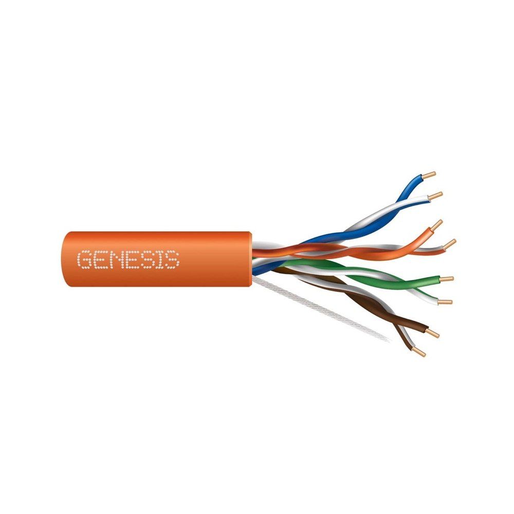 Cable 24/4PR CAT5E CMP/FT6 1000PB ORG GEN
