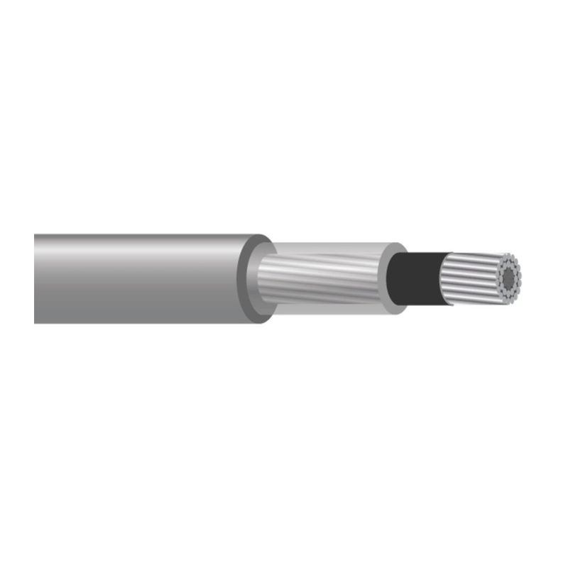 Cable 246.9-7 AAAC CONV 15KV 15/75/75 MILS TRACK RESISTANT HDPE Negro