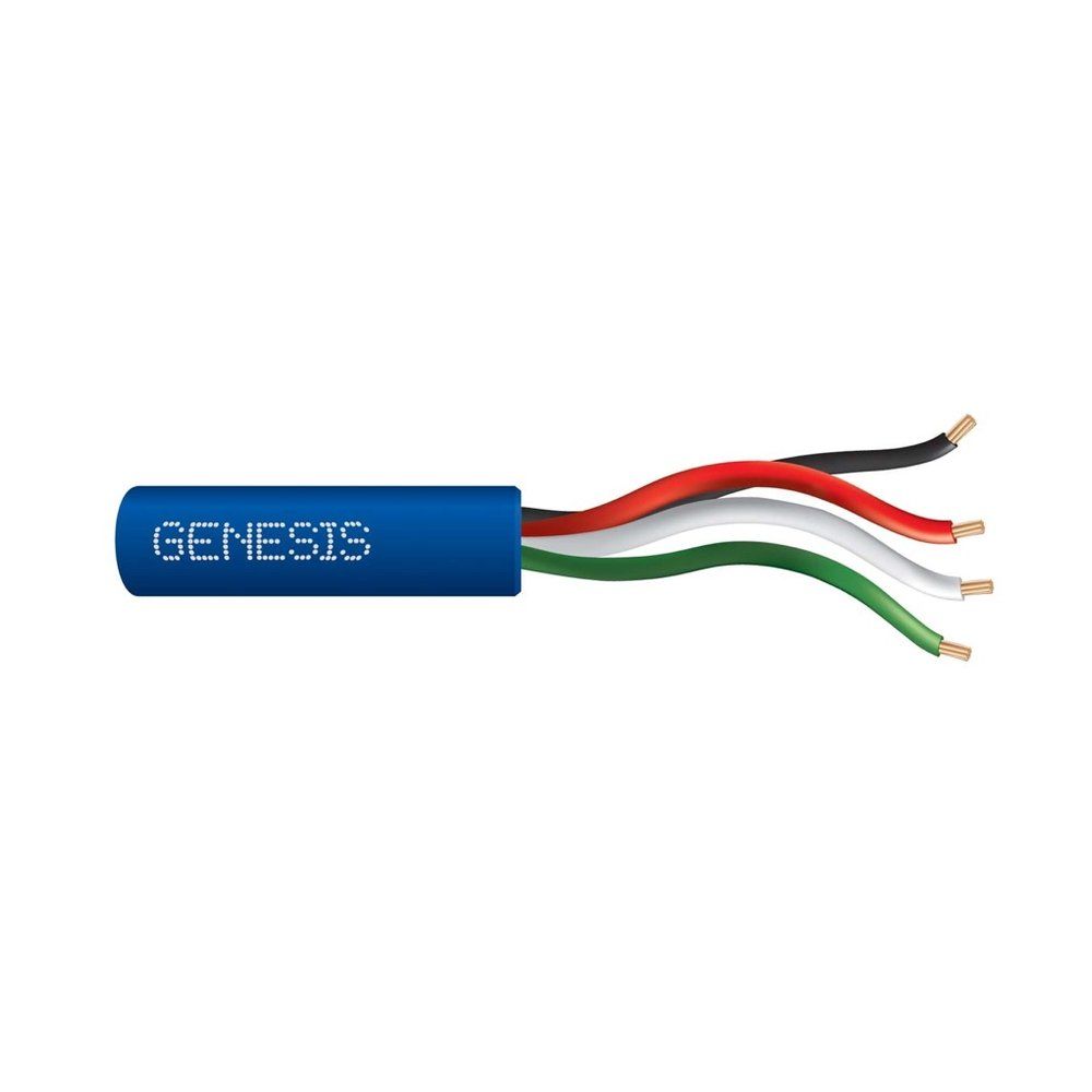 Cable Multiconductor No Blindado, Riser 22 AWG 7 hilos — Azul, 500 pies