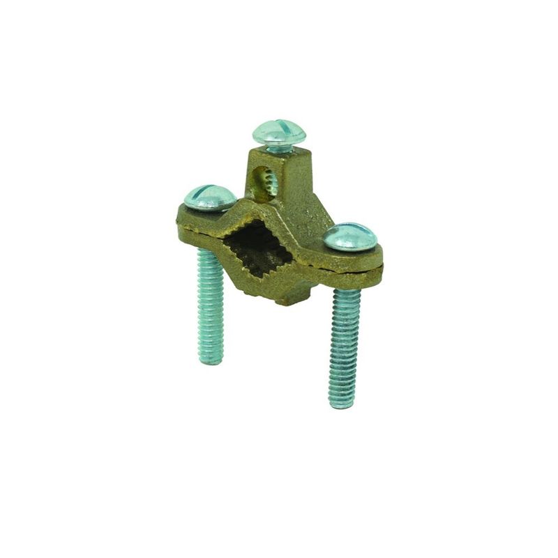 CONECTOR DE TIERRA, BRONCE, 1/2"-1", #10-#2AWG, 1PZA