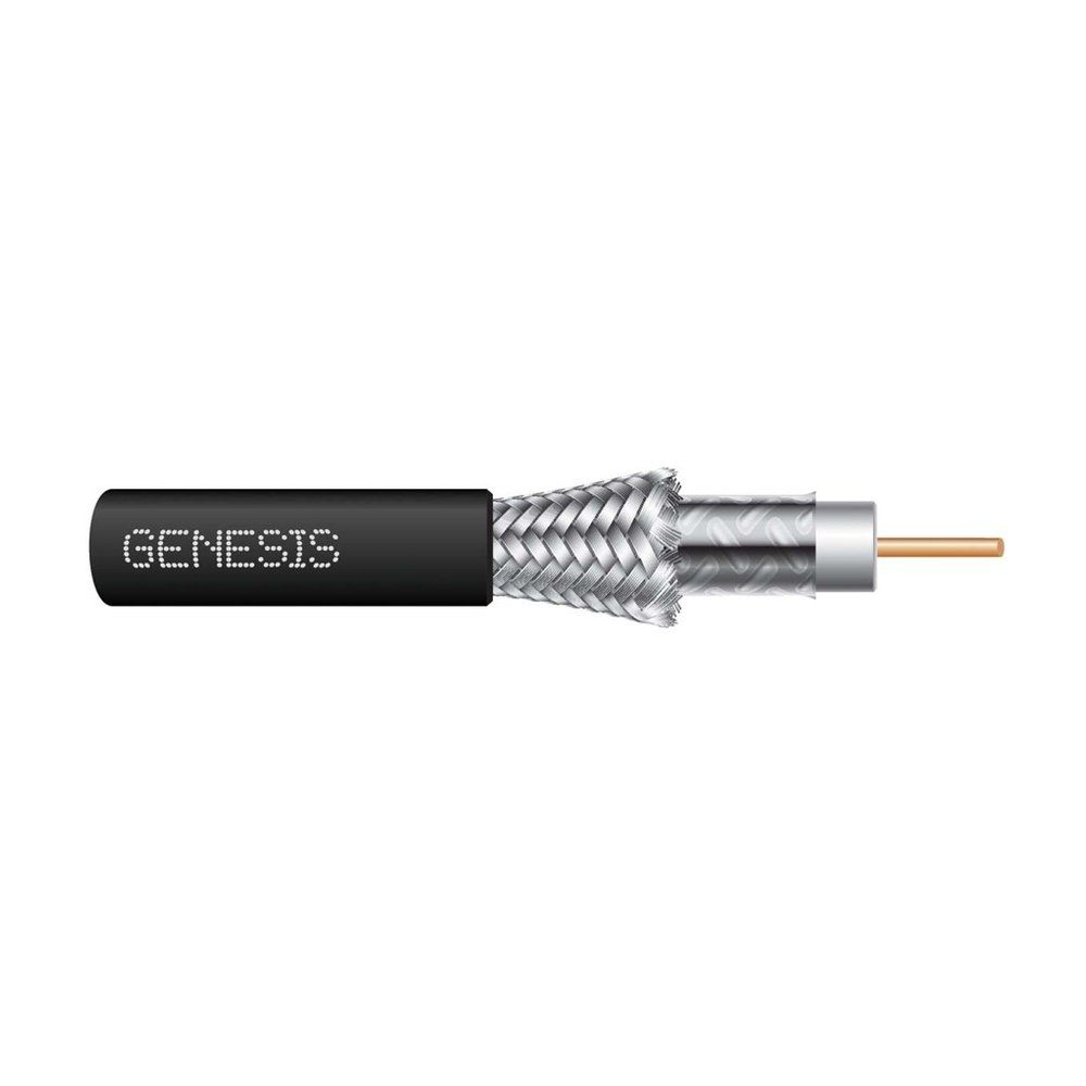 Cable RG6/U 60%Aluminio CATV CMR 1000PB BLK GEN