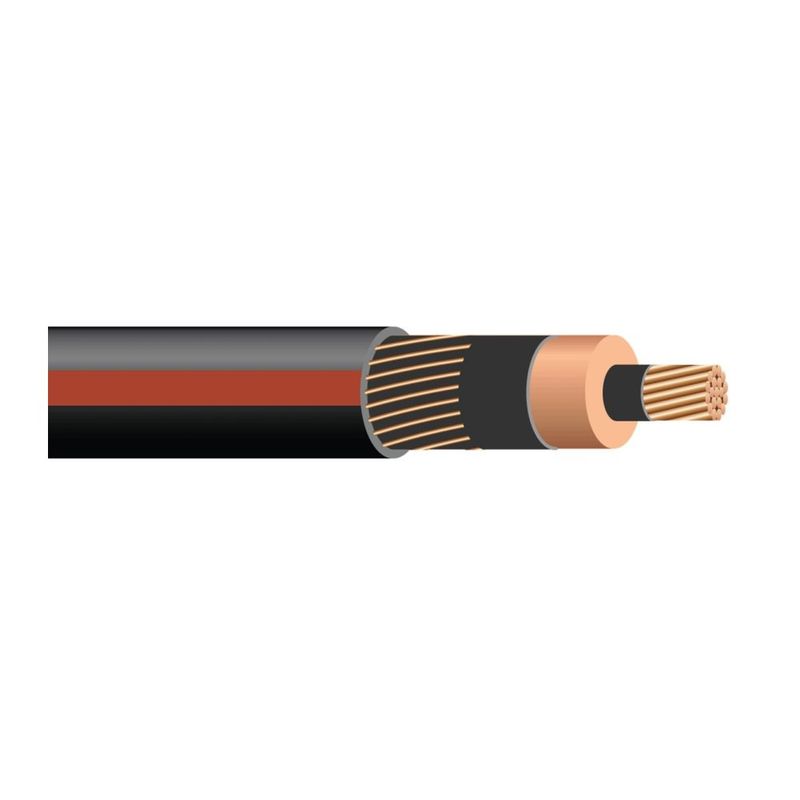 Cable Cobre 15KV EPR MV con cubierta de LLDPE 1/0 AWG 19 hilos