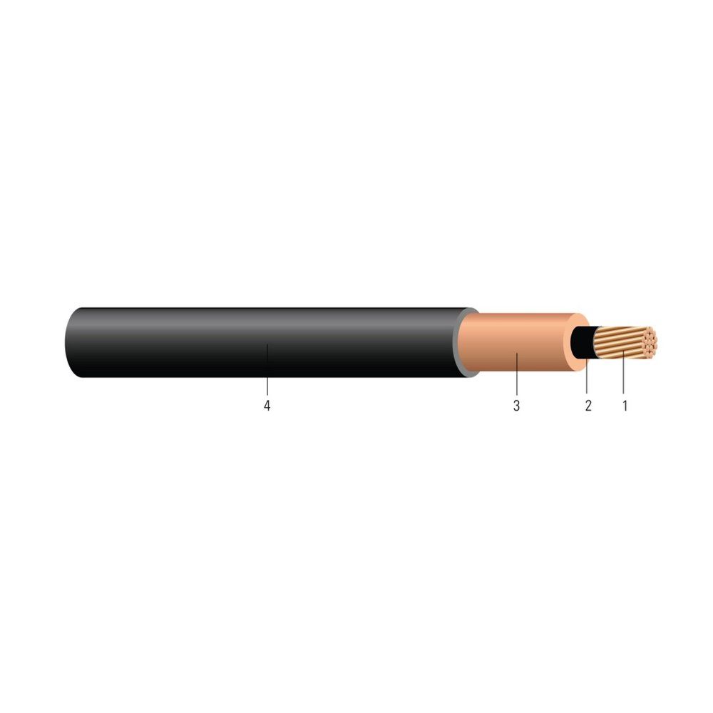 Cable CU Comprimido 2.4kV Aislamiento EPR Cubierta LSZH-TS. MV 90 2 AWG 7 hilos
