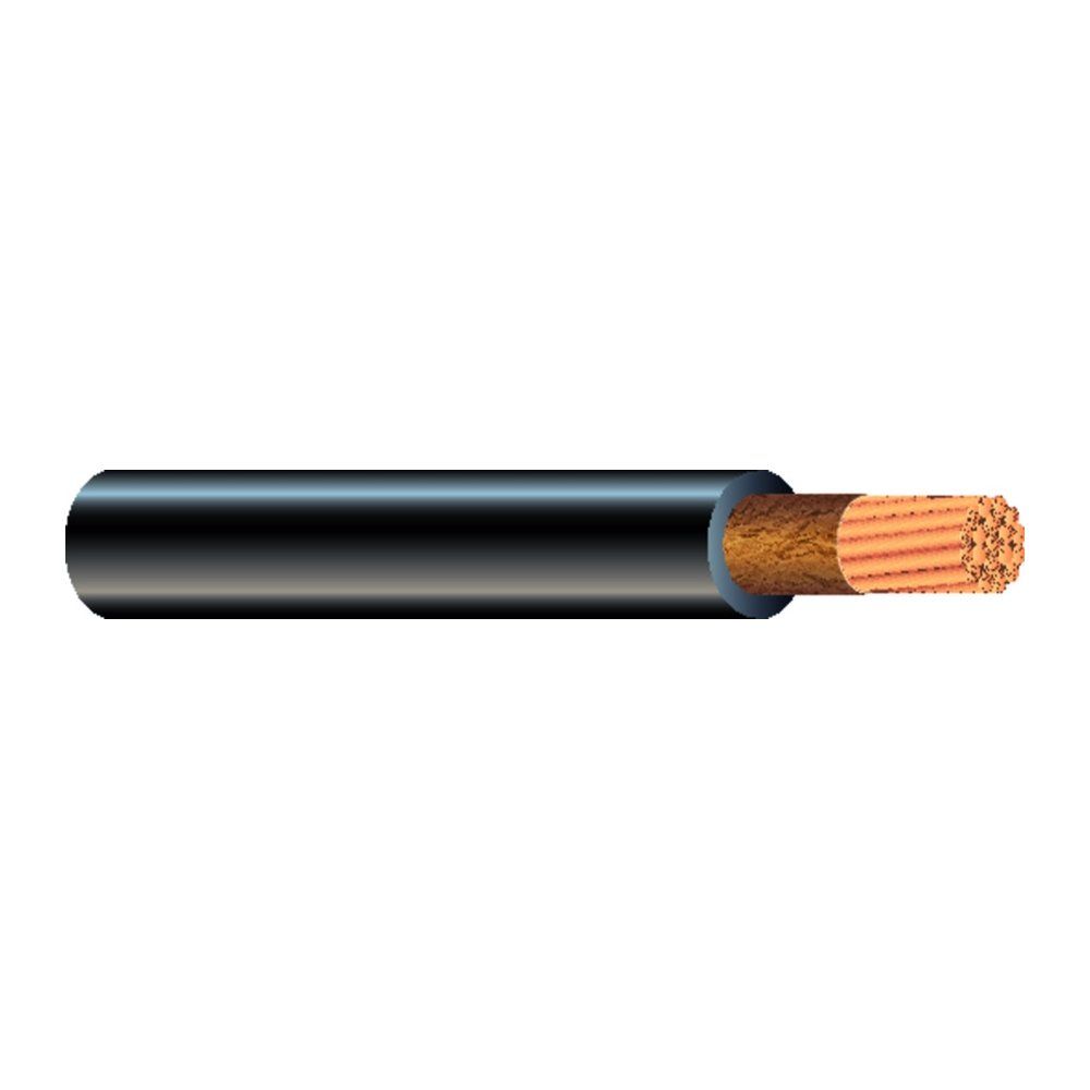 Cable No-UL 4 AWG 385 hilos — Rojo, 500 pies