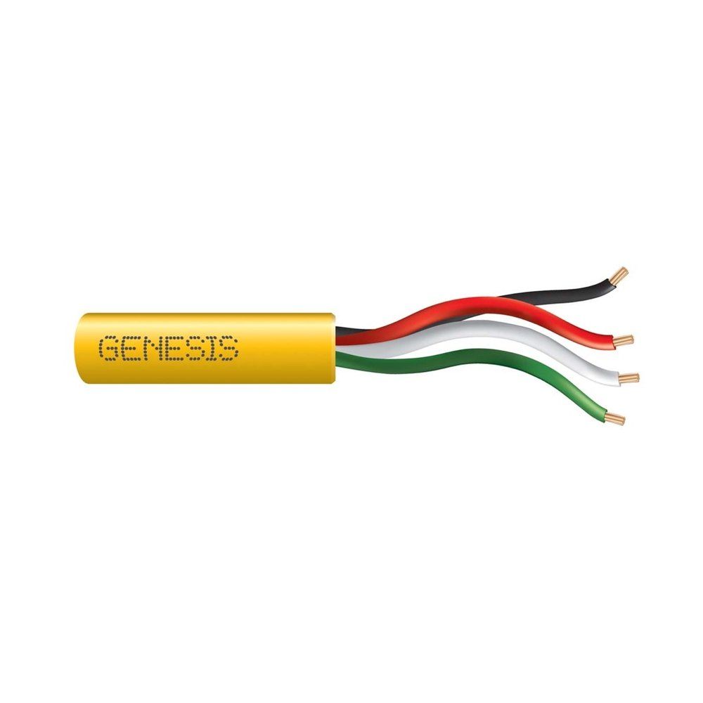 Cable Multiconductor No Blindado, Riser 22 AWG 7 hilos — Amarillo, 500 pies