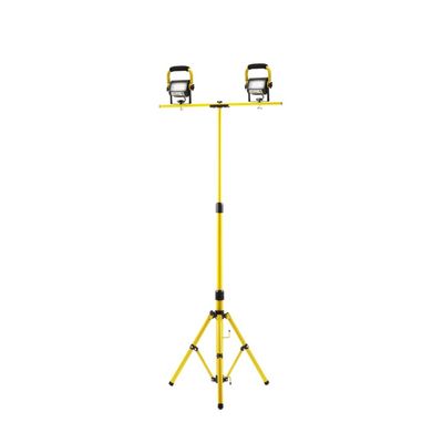 LUZ DE TRABAJO LED PROBUILT SERIE SLIM 15 WATTS - DOBLE CABEZAL CON TRÍPODE DE 2 ETAPAS