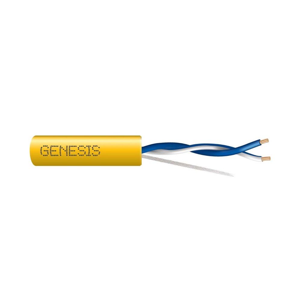 Cable 22/1 PAIR cableado Cobre CMP/CL3P/FPLP Amarillo GEN LONWORKS 1000 pies