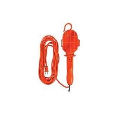 LÁMPARA DE TRABAJO PORTÁTIL 18/2 25' SJTW NARANJA 75W - PROTECTOR DE PLÁSTICO
