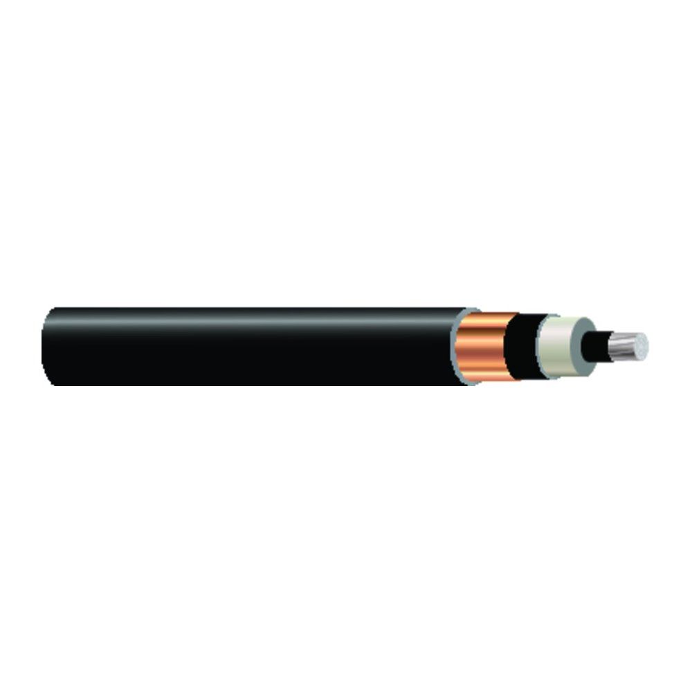 Cable Aluminio 15KV EPR MV con Chaqueta LLDPE 4/0 AWG 19 hilos — Rojo