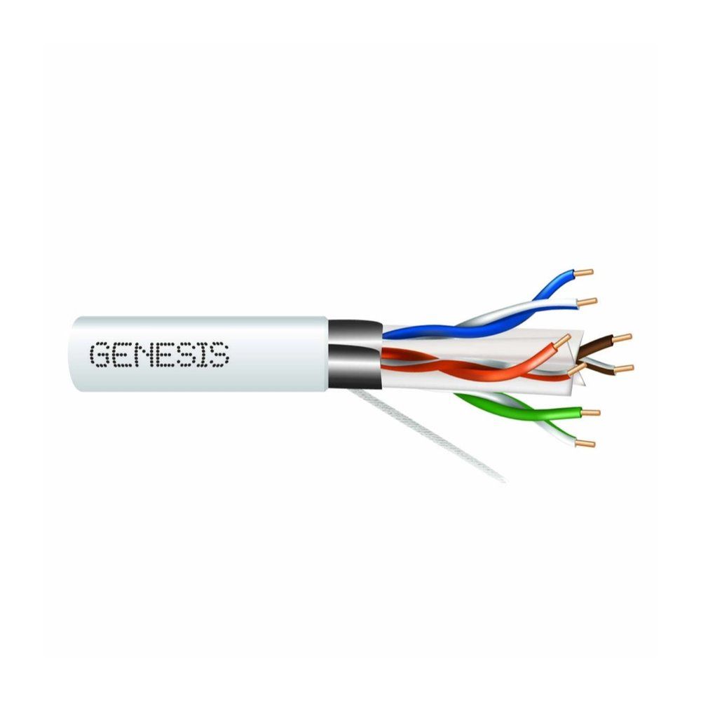 Cable 23/4PR CAT6A CMR/FT4 1000R WHT GEN