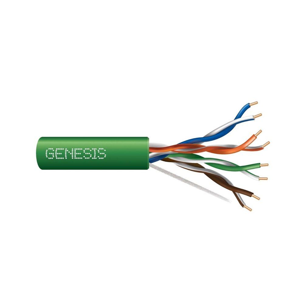 Cable 24/4PR CAT5E CMP/FT6 1000PB GRN GEN