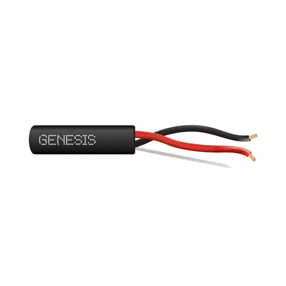 Cable para alarma contra incendios, enterramiento directo 18 AWG 19 hilos — Negro, 500 pies