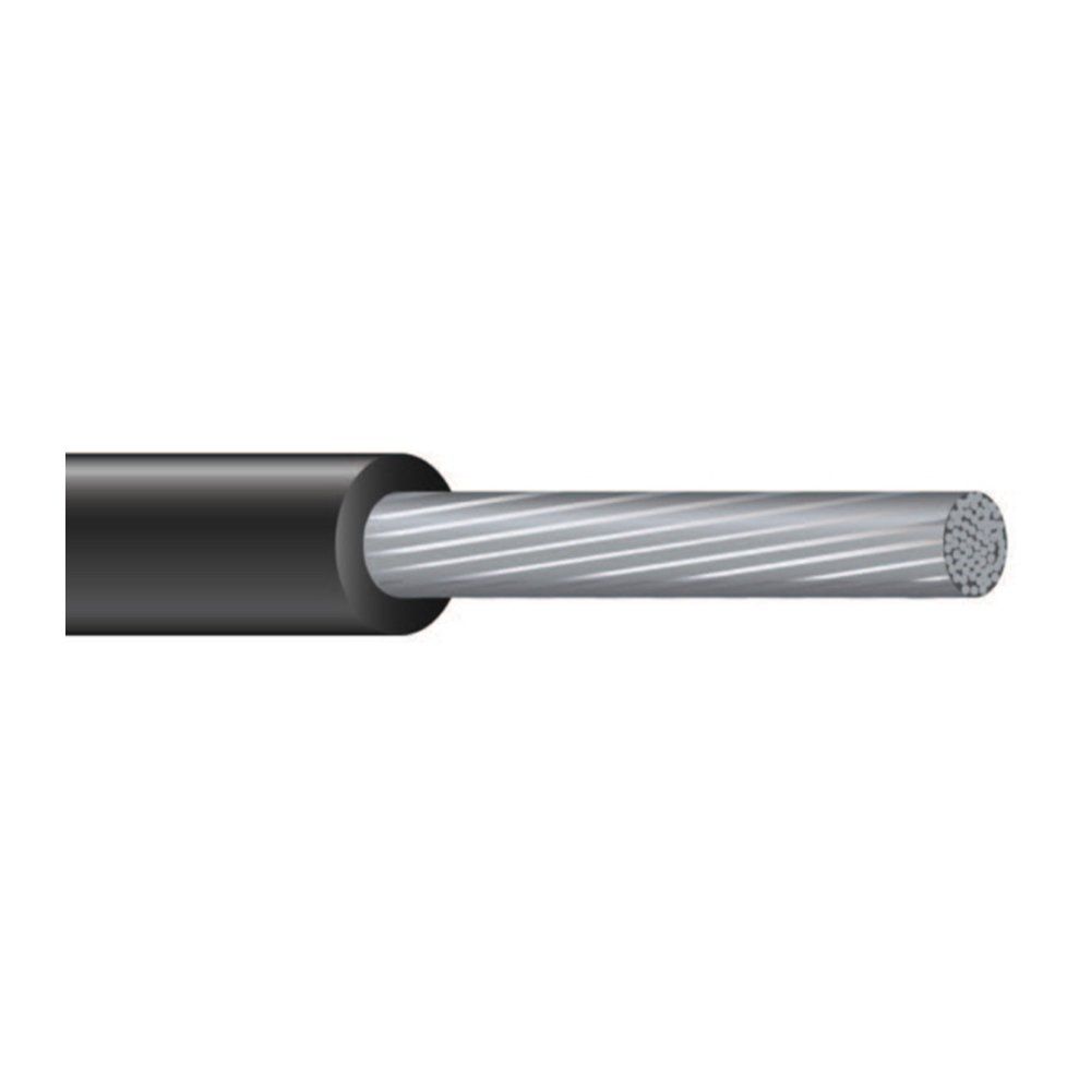 Cable SIS VW-1 o XHHW-2 6 AWG 133 hilos — Gris, 500 pies