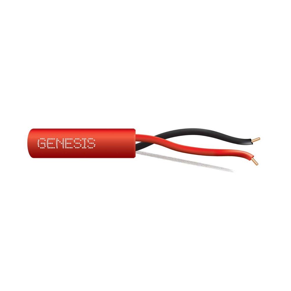 Cable 18 sólido Cobre 2/C N/S CMR/CL3R/FPLR PVC Rojo GEN 1000 pies