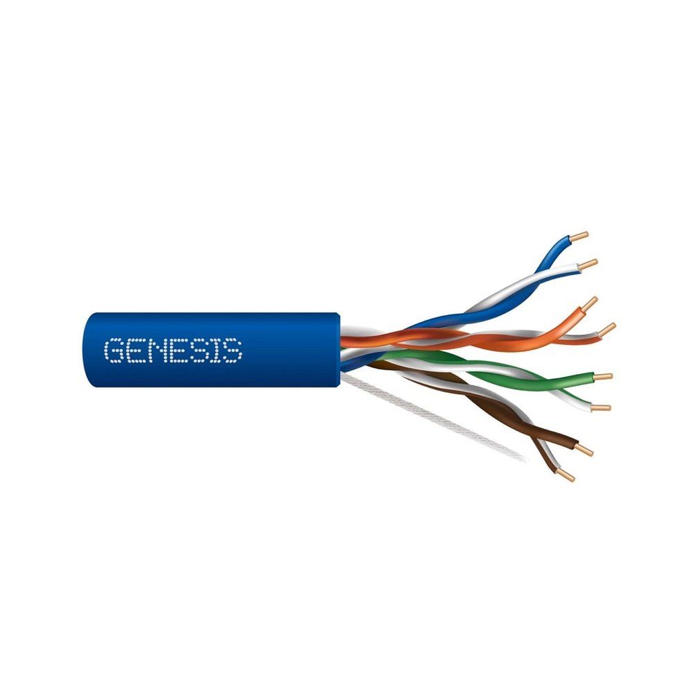 Cable 23/4PR CAT6 CMP/FT6 1000PB BLU GEN