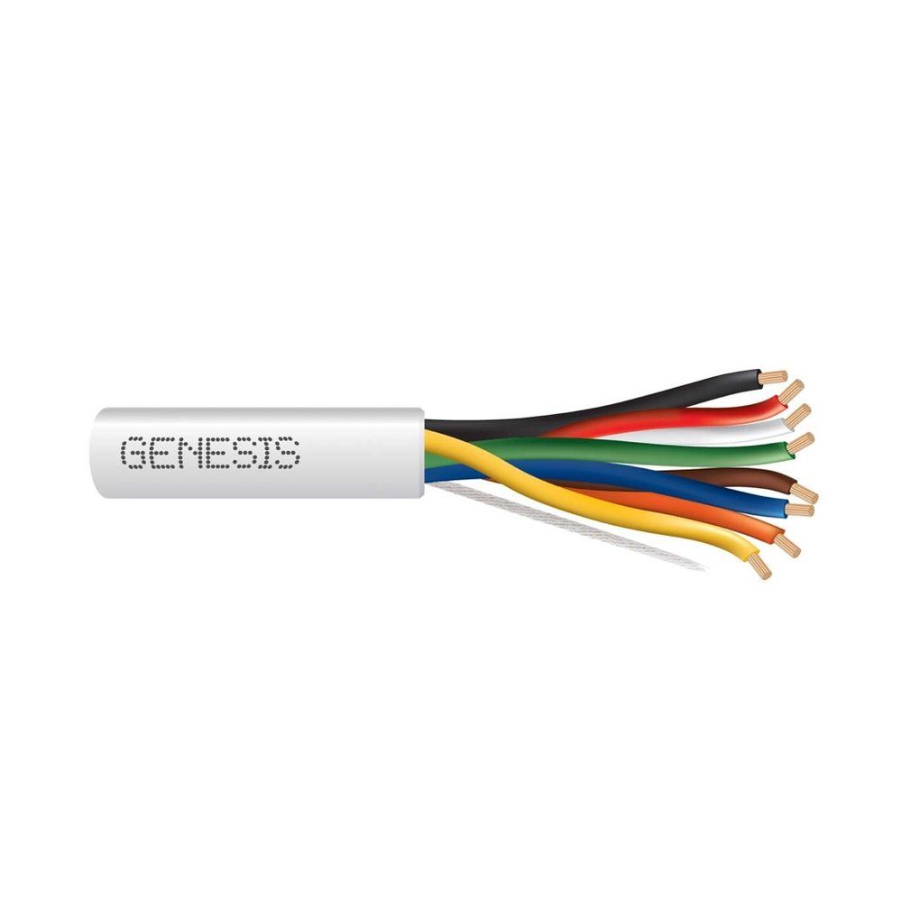 Cable Multiconductor No Blindado, Plenum 18 AWG 19 hilos — Natural, 1000 pies