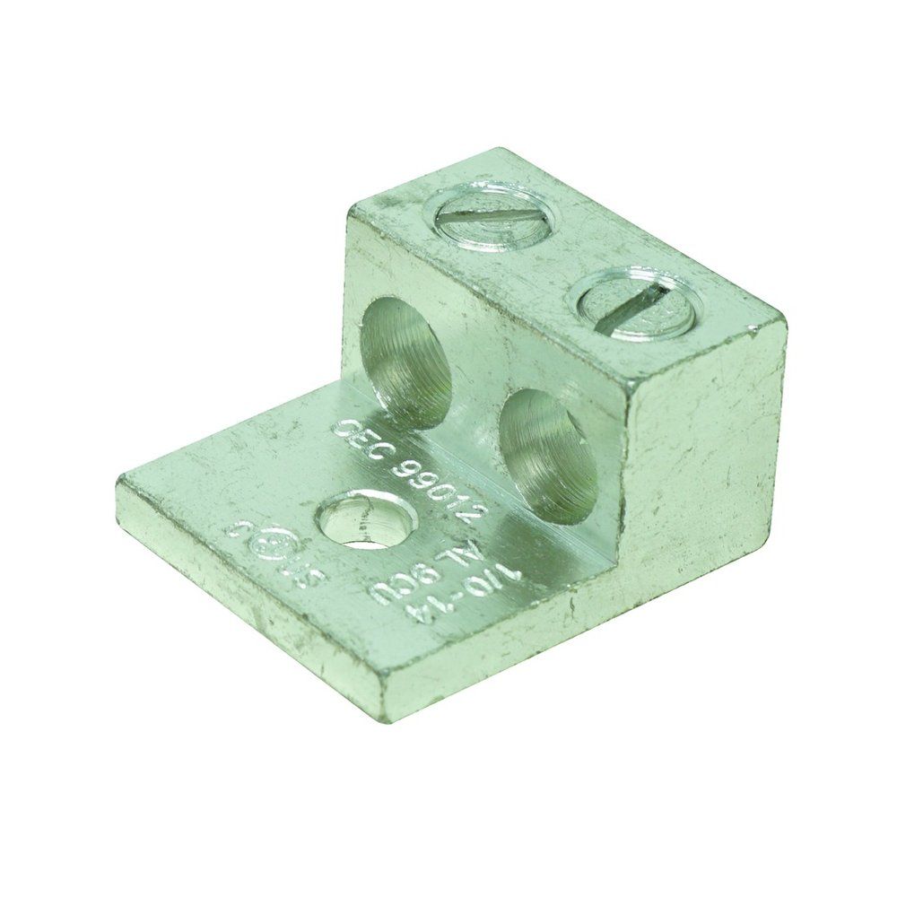 ZAPATA MECÁNICA, 2 CONDUCTORES, DOBLE CLASIFICACIÓN, ALUMINIO, #14-1/0 AWG, PAQUETE DE 2