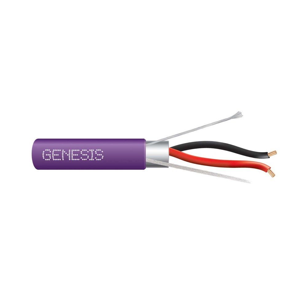 Cable Multiconductor Blindado, Plenum 22 AWG 7 hilos — Morado, 1000 pies