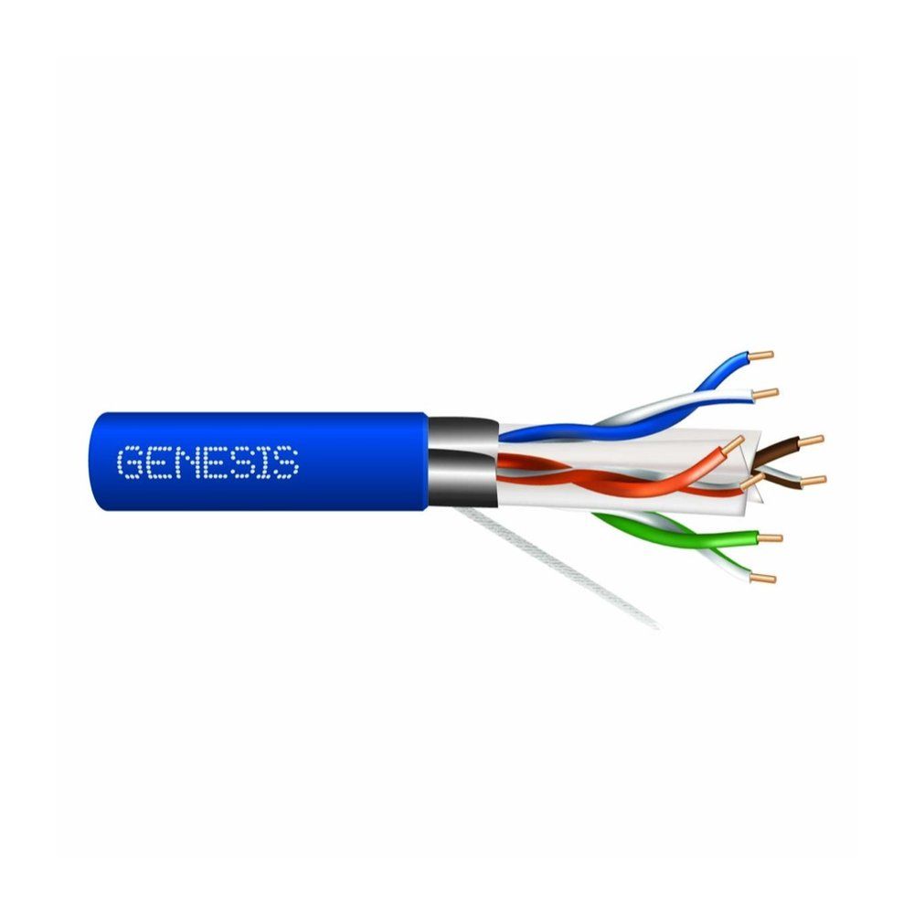 Cable 23/4PR CAT6A CMR/FT4 1000PB BLU GEN