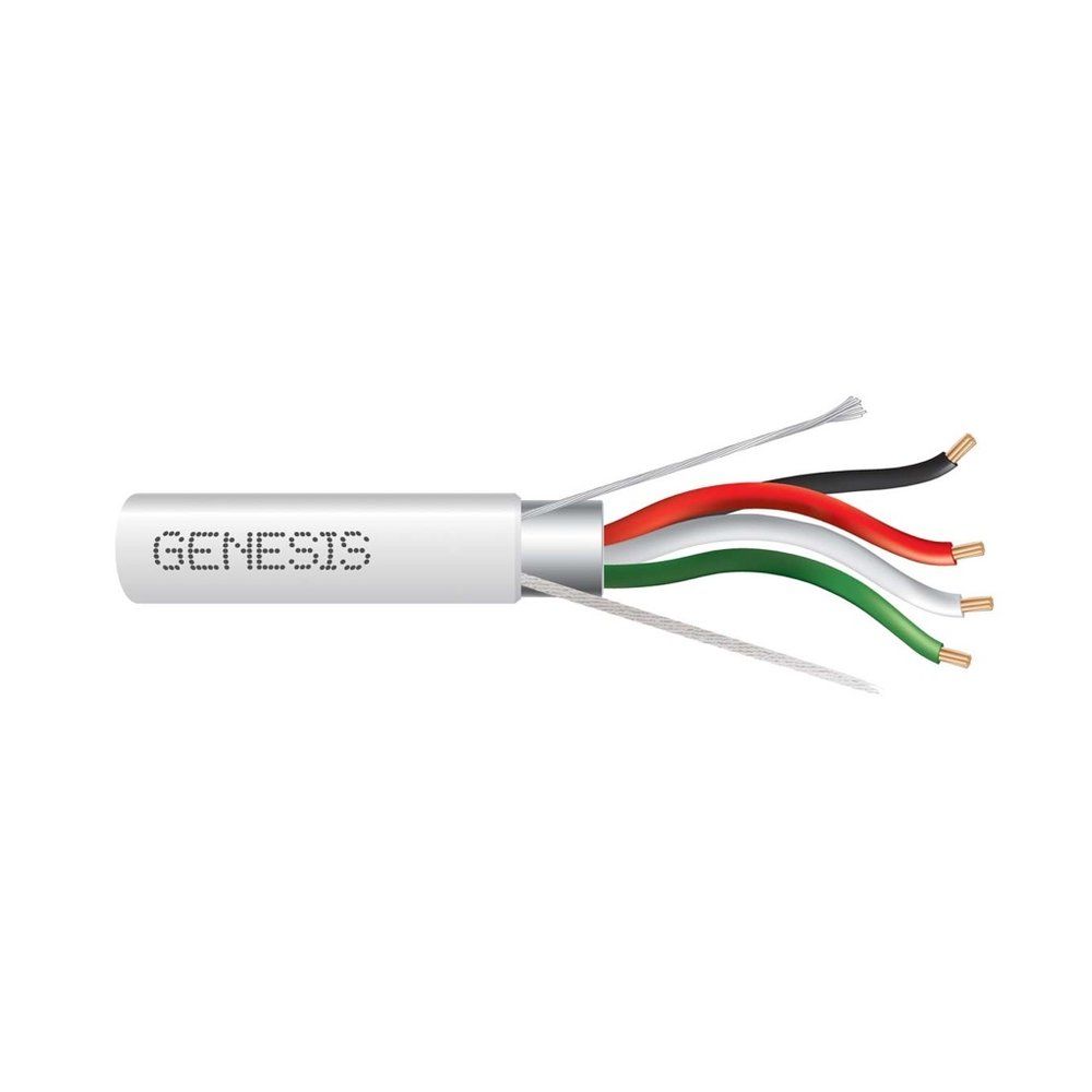 Cable Multiconductor Blindado, Plenum 18 AWG 19 hilos — Natural, 500 pies