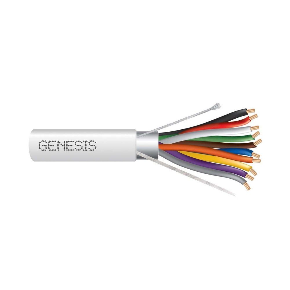 Cable Multiconductor Blindado, Plenum 22 AWG 7 hilos — Natural, 1000 pies