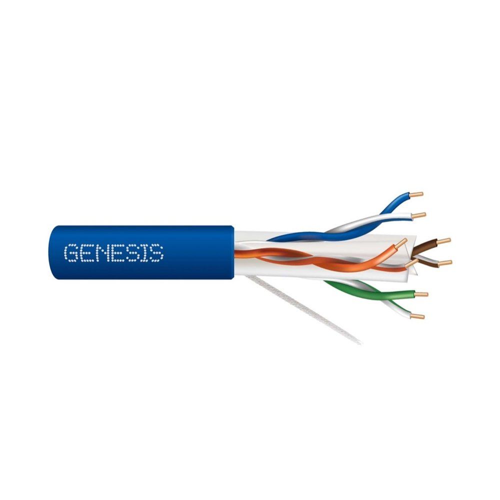 Cable 23/4PR CAT6+CMP/FT6 1000PB BLU GEN